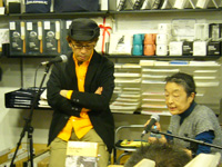 トーク中の大熊さんと木幡さん