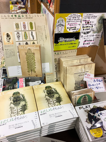 紀伊國屋書店梅田本店　『わたしはイモムシ』パネル展2