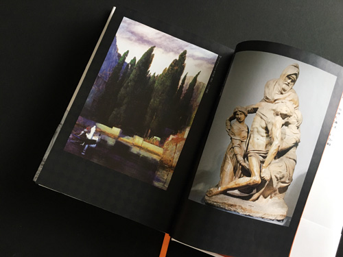 ベックリーン《死の島》部分とミケランジェロ《フィレンツェのピエタ》／『アルス・ロンガ』口絵