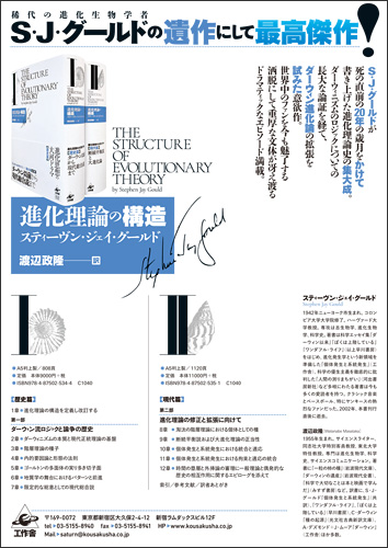 『進化理論の構造』チラシ border=