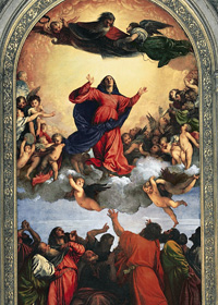 ティツィアーノ《聖母の昇天》